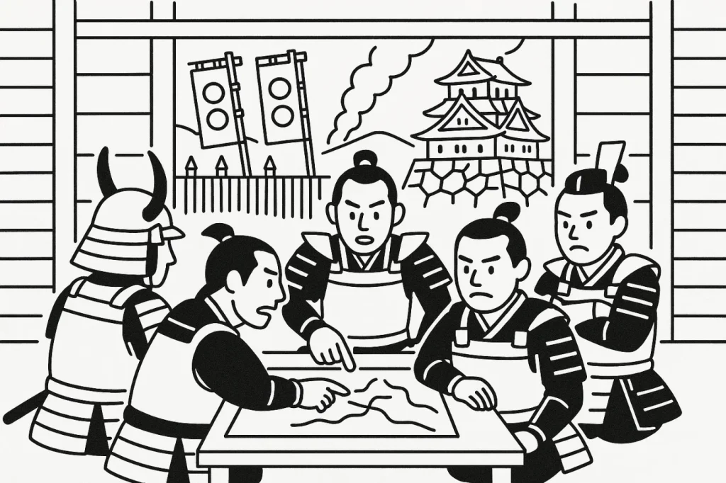 戦国時代の籠城の様子