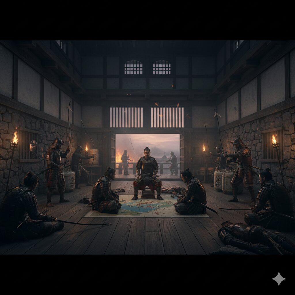 戦国時代の籠城の様子